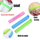 12Pcs Food Bag Clips Reusable Tie Plastic Storage Sealing Fridge Freezer Fresh