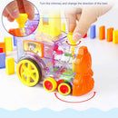 Domino Train Put Out 60pcs Multicolor Dominoes Building Kids Christmas Toys