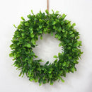 16.5" Wreath Artificial Green Leaves Door Wreath Leaves Garland for Home Office