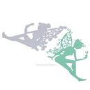 Metal Dainty Sitting Fairy Cutting Dies Stencil DIY For Scrapbooking Album Craft