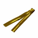 Pack 100 golden iron wire fastener twist tie bag candy cookie lollipops M9Q8