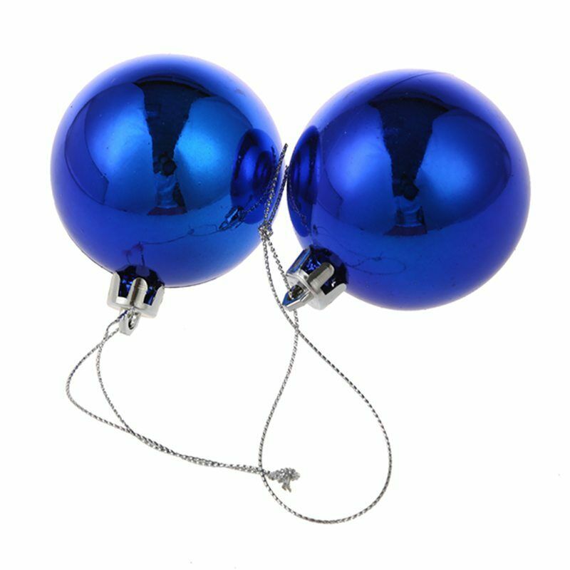 1 x Box Christmas Tree Ball Ornament Hanging Baubles Decorations for Xmas P I6A5