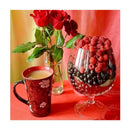 34cmx30cm Glass 5D Diamond DIY Painting Craft Kit Home Wall Hanging Decor