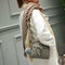 Women Messenger Handbag Shoulder Bag PU Leather Satchel Sling Bag/Grey