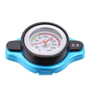 Small Head Car Radiator Cap Water Temp Meter Thermostatic Gauge (0.9Bar) A
