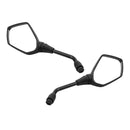 2pcs Universial 10mm Motorcycle Back View Mirror Scooter E-Bike Rearview Mirrors
