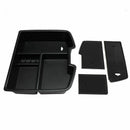 Black Center Console Organizer Storage Tray For 07-14 Silverado 2500 HD/3500 HD
