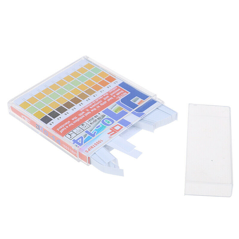 Universal pH Test Paper Strips Test Acid Alkaline Level Measure Full Range  g Gw