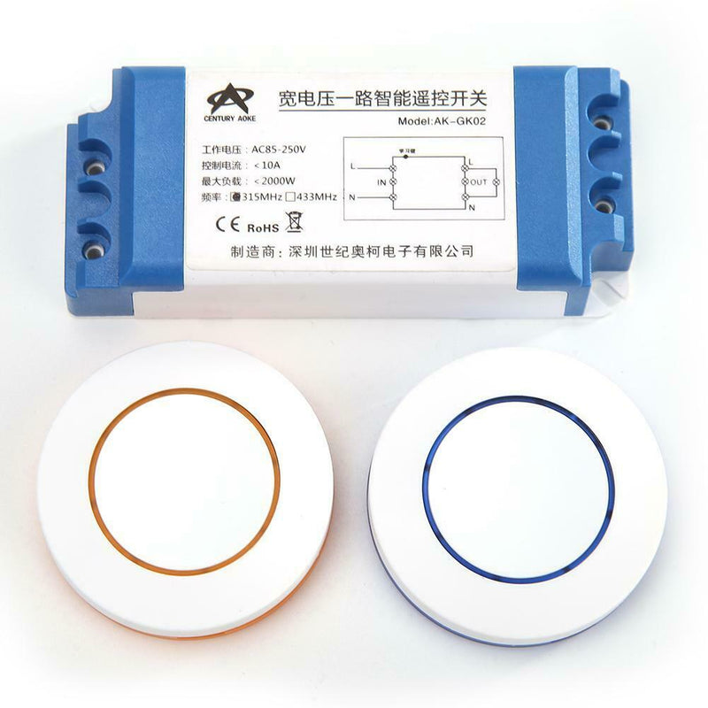 AC85-250V Wide Voltage Multi-function 1CH Wireless Remote Control Switch