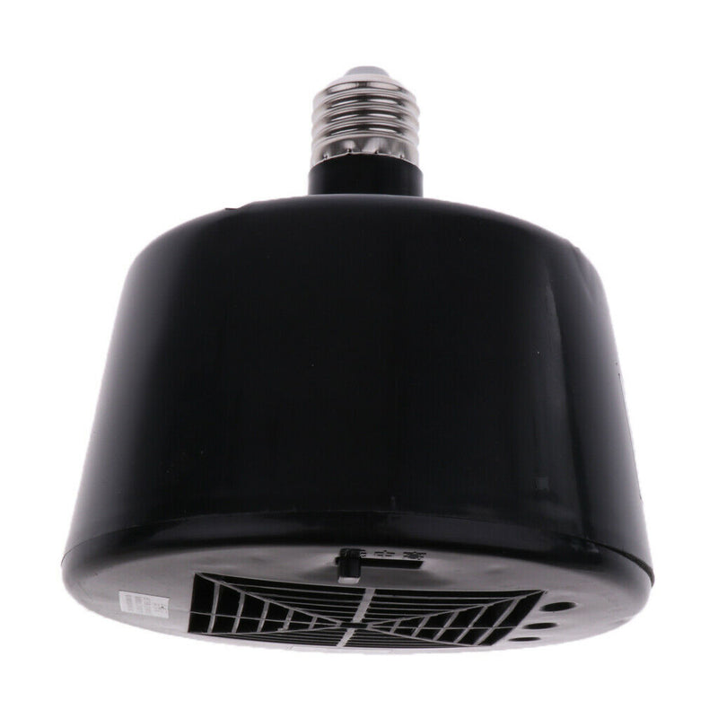 Reptile Infrared Heat Emitter Basking Light Brooder Lamp, Blow out Hot Air