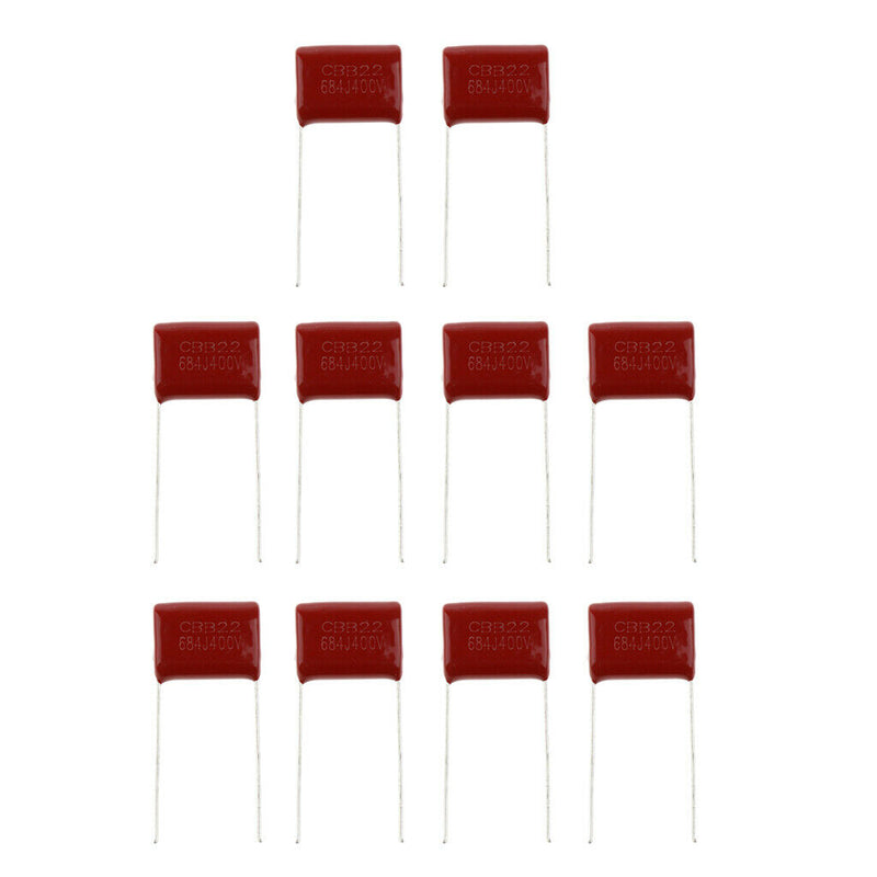 100pcs-Polyester Capacitor 400V 630V 0.01uf---0.68uf Wholesale Lot