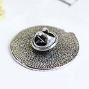 1Pc Brooch Props Halloween Retro Alloy Badge Pin PropsSEAU