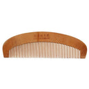 6.5" Length Dual Head Wooden Toothed Anti-static Hair Comb For Women W5O9