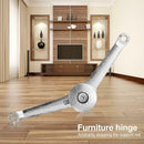 Zinc Alloy 360 Degree Adjustable Stop Support Rod Cupboard Furniture Hinge