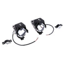 2Pcs U5 125W 3000LM Waterproof Motorcycle LED Headlight High Power Spot Li Gw Bj