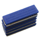Strong Magnetic Name Tag Badge PINS Magnet ID Holder Metal Card Set 46x13mm