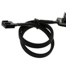 PC Fan Power 1 Female to 5 Male 4-pin/3-pin Socket Fan Hub Splitter Cable for PC