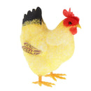 2 Pcs Lifelike Feathered Chick Home Adornment Decoration Handmade Crafts