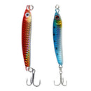 2pcs 1.4oz/40g Jigging Fish Lure Vertical Butterfly Saltwater Fishing Lure