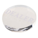 Acrylic Poker Dealer Button Poker Game Pressing Poker Cards Game Guard 56mm