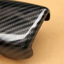 For New Audi A4 B9 A5 Q5 Q7 Gear Shift Knob Cap Carbon Fiber Cover Accessories