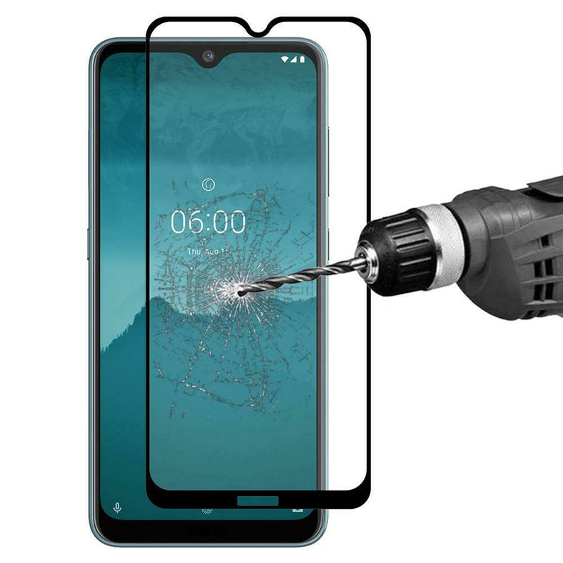 Hat-Prince 2.5D Curved Tempered Glass Full Phone Screen Film for Nokia 6.2