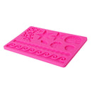 Cute Ocean World Silicone Mould Cake Decoration Embosser Fondant Chocolate
