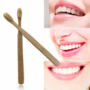 Pure Bamboo Natural Toothbrush Environmentally Friendly Eco Gentle Soft Green
