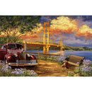 5D DIY Full Drill Diamond Painting Landscape Cross Stitch Embroidery Mosaic