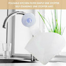 Funnel Sink Filter Drain Self-standing Folding Reusable Kitchen Home Basket AU