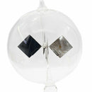 Clear Solar Power Radiometer Sun Light Energy Spinning Vanes Glass Radiomet