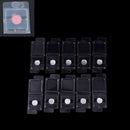 10 Set Empty Eyeshadow Palette Grade Plastic Pans DIY With 15mm Aluminium CasOZ