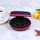 12 Bottles Round Essential Oil Storage Bag Essential Oil Organizer Case 1ml  Bj