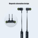 Wireless Bluetooth Headphones Magnetic Sports Stereo Neckband Earphones