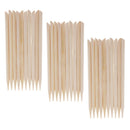 30 Packs Bamboo Wood Stylus Tools (Natural) - Ideal for Scratch Art Surfaces