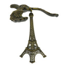 Creative Iron Tower Balance Eagle Statue Gift DIY Craft bronze 20cm