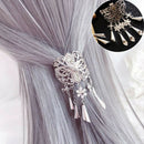 Women Alloy Comb Hair Clips Pin Flower Hairpins Bell Tassel Hairpin Accessories