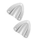 2 Sets Clam Shell Cable Vent Cover For Boat Builders 55x57 Mm