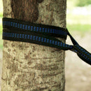 2X Heavy Duty Hammock Swing Tree Hanging Straps Rope Belt Carabiner Fitting R1V9