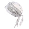 Men's Turban Soft Cotton Chemo Cancer Cap Muslim Beanie Head Scarf Hat White