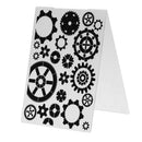 1pc Gear Plastic Embossing Folder Template For Scrapbook DIY Album Card
