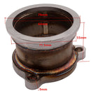 T4 T3 2.5" To 2.5" Inch V-Band Conversion Flange Turbo Exhaust