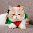 Christmas Cat Dog Bandana Bibs Scarf Collar Adjustable Pet Cute Heart Necke