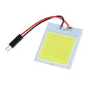 48 SMD COB LED T10 4W 12V White Light Car Interior Panel Lights Dome Lamp BulbMO