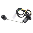 Black Fuel level Gauge, 2" / 52mm, Fuel Level Sensor Kit for Boat Car Truck RV
