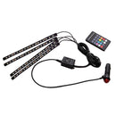Car Interior Atmosphere Light LED & Remote Control Ambient Lamp 72Led