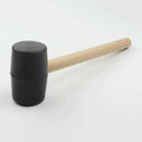 Rubber Mallet Hammer With Wooden Handle Shaft Camping DIY Building Rack IGA