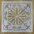 9pcs/set Walls Painting Layering Stencils Scrapbooking Template Embossing H U8S9