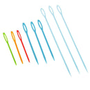 9pcs Plastic Needle Knitting Tools Hand Sewing Needles DIY Sweater Stitches