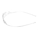 Wedding Party Bridal Bridesmaid Flower Girl Crystal Heart-Shape Crown Headb E6K6